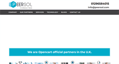 Desktop Screenshot of peersol.com